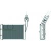 Scambiatore di calore per RENAULT R21 dal 1989 al 1995