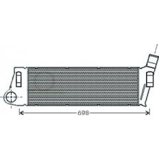 Intercooler per RENAULT MEGANE dal 2006 al 2008