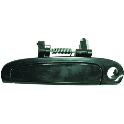 Maniglia esterna anteriore c-foro nottolino nera liscia per KIA PICANTO dal 2004 al 2007 lato sinistro guidatore Codice OEM 8265007010