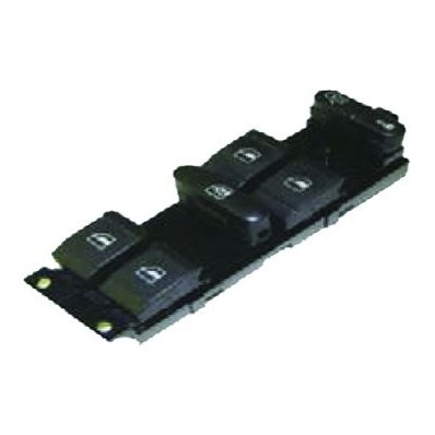 Interruttore alzacristallo sinistro 4 pin per SEAT LEON dal 1999 al 2005 Codice OEM 1J4959857D