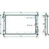 Radiatore acqua per FORD CONNECT dal 2002 al 2006