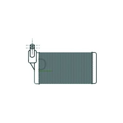 Scambiatore di calore per VOLKSWAGEN TRANSPORTER T4 CARAVELLE dal 1996 al 2003 Codice OEM 701819031A