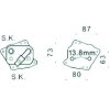 Radiatore olio per BMW 3 E46 dal 2001 al 2005