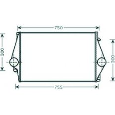 Intercooler per VOLVO XC70 dal 2000 al 2004