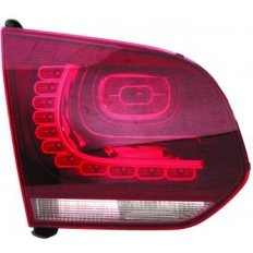 Fanale posteriore interno led 10-08-12-10 per VOLKSWAGEN GOLF  VI dal 2008 al 2012 lato sinistro guidatore