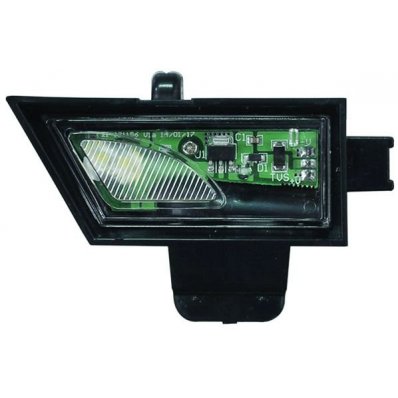 Luce di cortesia montaggio su retrovisore per VOLKSWAGEN GOLF  VII dal 2013 al 2016 lato sinistro guidatore Codice OEM 5G0945291