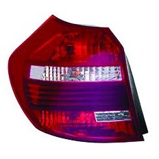 Fanale posteriore led cromato per BMW 1 E87 dal 2007 al 2011 lato sinistro guidatore