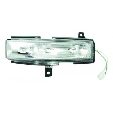 Lucciola retrovisore bianca per MAZDA CX-7 dal 2007 al 2009 lato destro passeggero Codice OEM L20869182A