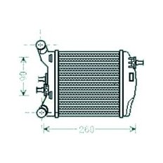 Intercooler per FIAT 500 dal 2008 al 2015