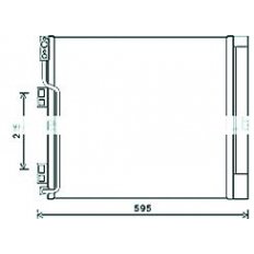 Condensatore per NISSAN NV 200 dal 2009