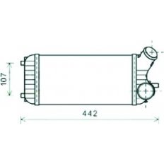 Intercooler per FORD C-MAX dal 2010 al 2015
