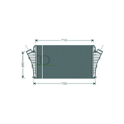 Intercooler per OPEL SIGNUM dal 2003 al 2005 Codice OEM 6302041