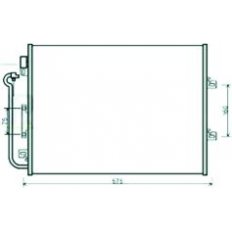 Condensatore per RENAULT TWINGO dal 2007 al 2011