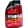 Fanale posteriore 2 porte arancio - rosso fondo nero per VOLKSWAGEN TRANSPORTER T5 dal 2003 al 2009 lato destro passeggero