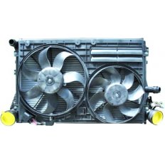 Modulo termico 2.0 TDI Rad. 1J0121251N Cond. 1K0820411 Int. 1K0145803A Vent. 1K0998455A per AUDI A3 dal 2003 al 2005