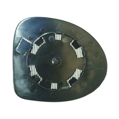 Piastra specchio retrovisore per RENAULT TWINGO dal 2007 al 2011 lato sinistro guidatore Codice OEM 7701067336