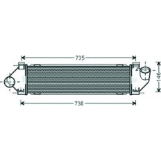 Intercooler per FORD S-MAX dal 2006 al 2010