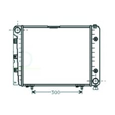 Radiatore acqua per MERCEDES-BENZ E dal 1984 al 1989