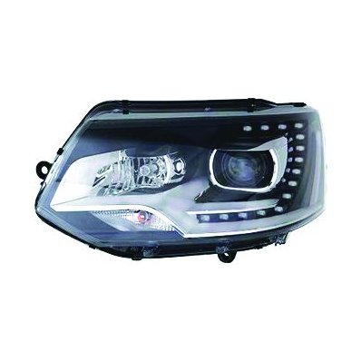 Proiettore xenon DRL led per VOLKSWAGEN TRANSPORTER T5 dal 2009 al 2015 lato sinistro guidatore Codice OEM 7E5941017A