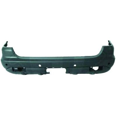 Paraurto posteriore verniciabile con fori sensore per MERCEDES-BENZ M W163 dal 2001 al 2005 Codice OEM A1638807271