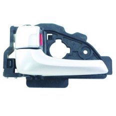 Maniglia apriporta interna argento per HYUNDAI iX35 dal 2010 al 2013 lato sinistro guidatore