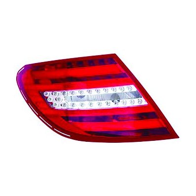 Fanale posteriore led berlina per MERCEDES-BENZ C W204 dal 2011 al 2014 lato sinistro guidatore Codice OEM A2048201864