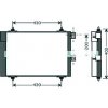 Condensatore per CITROEN XSARA PICASSO dal 2004 al 2010