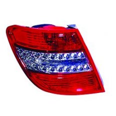 Fanale posteriore led SW per MERCEDES-BENZ C W204 dal 2007 al 2011 lato sinistro guidatore