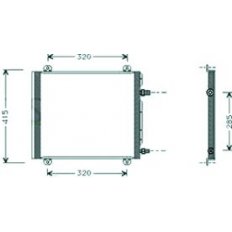 Condensatore per RENAULT TWINGO dal 1998 al 2007