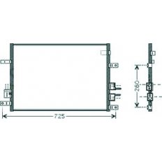 Condensatore per ALFA ROMEO 159 dal 2005 al 2011