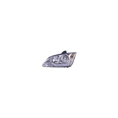 Proiettore cromato per FORD FOCUS dal 2004 al 2008 lato sinistro guidatore Codice OEM 1324256