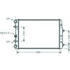 Radiatore acqua per SEAT IBIZA dal 2001 al 2008