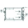 Radiatore acqua per MERCEDES-BENZ S W221 dal 2005 al 2009