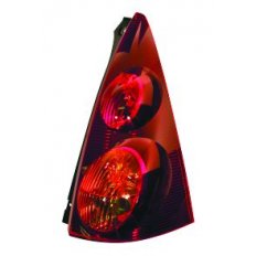 Fanale posteriore nero per PEUGEOT 107 dal 2005 al 2011 lato destro passeggero