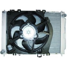 Modulo termico 1.2 16v - 1.4 16v - 1.5 DCI Rad. 8200134606 Vent. 7701059785 per RENAULT CLIO dal 2009 al 2012