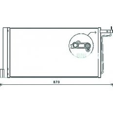 Condensatore per FORD FOCUS dal 2011 al 2014