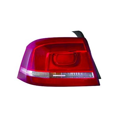 Fanale posteriore esterno rosso berlina per VOLKSWAGEN PASSAT dal 2010 al 2014 lato destro passeggero Codice OEM 3AE945096C