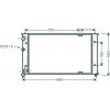 Radiatore acqua per VOLKSWAGEN POLO dal 1994 al 2004