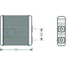 Scambiatore di calore per NISSAN ALMERA N15 dal 1995 al 1997