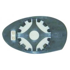 Piastra specchio retrovisore termica per ALFA ROMEO 147 dal 2000 al 2004 lato sinistro guidatore