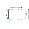 Radiatore acqua per SKODA FELICIA dal 1994 al 1997