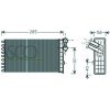 Scambiatore di calore per CITROEN C4 dal 2004 al 2008