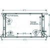 Radiatore acqua per AUDI A4 dal 2008 al 2011