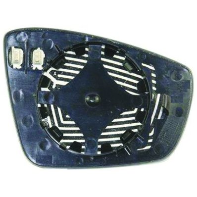 Piastra specchio retrovisore termica per VOLKSWAGEN UP dal 2016 lato sinistro guidatore Codice OEM 6R0857521A