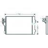 Condensatore per MERCEDES-BENZ VITO dal 2003 al 2010