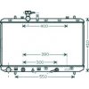 Radiatore acqua per SUZUKI SX4 dal 2006 al 2010