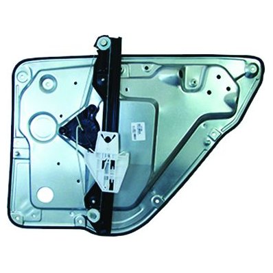 Meccanismo alzacristallo posteriore con pannello per SKODA FABIA dal 1999 al 2004 lato sinistro guidatore Codice OEM 6Y1839461