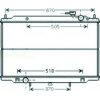 Radiatore acqua per NISSAN NAVARA dal 2002 al 2004