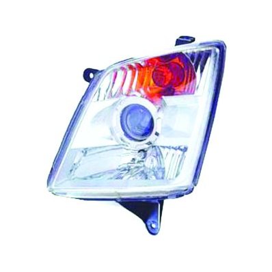 Proiettore lenticolare per ISUZU DMAX dal 2007 al 2012 lato sinistro guidatore Codice OEM 8973886692