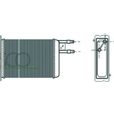 Scambiatore di calore per CITROEN JUMPER dal 1994 al 2002